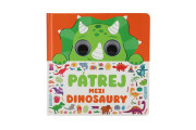 Knižka Pátraj medzi dinosaurami 20 x 20 x 1,5 cm