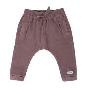 Detské tepláčky Jogger Folklore Solid Lodger Mauve