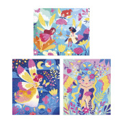 Kreatívna sada Mini Víly Trblietavé piesky Janod Atelier