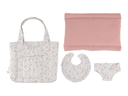 Prebaľovacia taška pre bábiky Soft Flowers Little Dutch