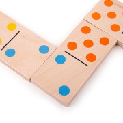 Bigjigs Toys Veľké drevené domino