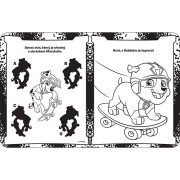 100 samolepiek s omaľovánkami Tlapková patrola