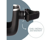 Držiak na pitie na kočík Ultra, Black