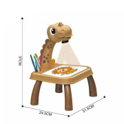 Kresliaci projektor na batérie