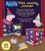 Veľký adventný kalendár Peppa Pig Prasiatko Pepa