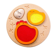 Puzzle - Životný cyklus kurčaťa