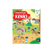 Kvído - Samolepkovanie: Koníky Trefl