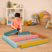 Prekážková dráha Balance & Hop 10 ks B-Toys