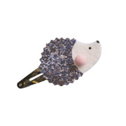 Súprava na výrobu šperkov Sponky do vlasov v kufríku Lesné zvieratká (6 ks)s Janod