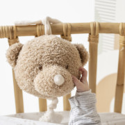 Hračka hudobná Teddy medvedík Nattou 16 cm, 0 m+