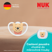 Cumlík Perfect Match Air Medvedík Pú 6-18 m 1 ks v boxe Nuk