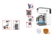 Kávovar s kanvicou a tečúcou vodou 20 cm