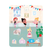 Kvído - Samolepkovanie: Baletky Trefl