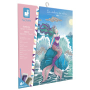 Kreatívna sada Mini Morské panny Trblietavé piesky Janod Atelier