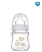 Antikoliková fľaša so širokým hrdlom 120 ml Newborn baby Canpol