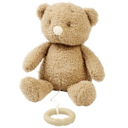 Hračka plyšová hudobná Teddy medvedík Nattou 24 cm, 0 m+