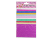 Samolepiace trblietavé fólie 10x15 cm