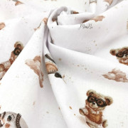 Prestieradlo do postieľky 140 x 70 cm, bavlna Bábätku