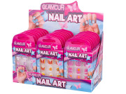 Súprava nalepovacích nechtov 12 ks Glamour