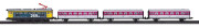 Pequetren 2 TRAINS: PASSENGERS AND GOODS – dva vlaky: osobné a nákladné