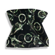 Bavlnený nákrčník Motokros - čierny Esito