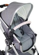 Poťah na madlo kočíka na suchý zips Emitex