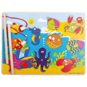 Drevený morský rybolov Bigjigs Toys