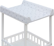 Prebaľovací pult Scarlett Spájka Hviezdička biely