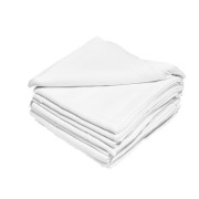 Bavlnené tetra plienky Jasmine 70 x 80 cm biele 10ks 140g/m2 (Lux)