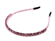 Čelenka do vlasov s brúsenými korálkami