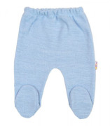 Pletená sada oblečenia pre bábätko Star 5dielna modrá Baby Nellys