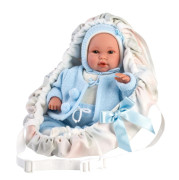 New Born chlapček 63641 Llorens - realistické bábätko so zvukmi 36 cm