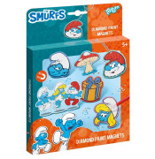 Šmolkové diamantové maľovanie Magnety