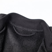 Mikina hrejivá rozopínacia čierna Little Angel