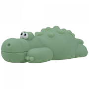 LED silikónová nočná lampička Pop It Rgb so zvukom - krokodíl Mary's