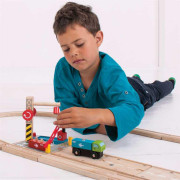 Kontajnerové prekladisko Bigjigs Rail