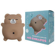 LED silikónová nočná lampička - chrápajúci medvedík Mary's