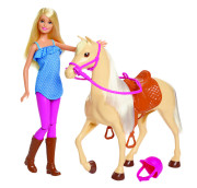 Barbie bábika s koňom