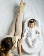 CocoonaBaby podložka + povlak Happy Fox Red Castleb