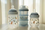 Dojčenské fľaše 165 ml + 240 ml + 2 cumlíky Little Dutch