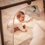 Cestovná postieľka Bleke 2 v 1 Kidnort