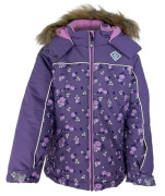 Dievčenská bunda lyžiarska zimná Pidilidi