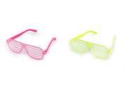 Párty/karnevalové okuliare neónové svietiace v tme