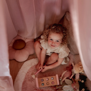 Nebesá nad postieľku mušelín Pure Little Dutch