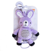 Naťahovací hrací strojček plyš 30 cm záves na postieľku/kočík Babyted