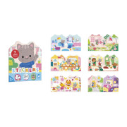 Samolepky Dom 7 predlôh Stickers Janod