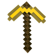 Minecraft krompáč zlatý