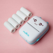 Detská termotlačiareň Maxlife MXTP-100 modrá