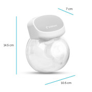 Odsávačka materského mlieka Gledelig biela Kidnort