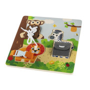 Drevené montessori puzzle, Wood Zopa